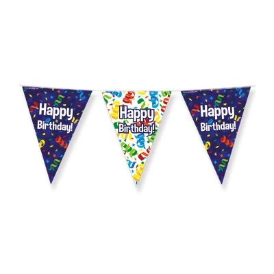 Abbildung von Happy Birthday Cartoon Girlande 10 Meter