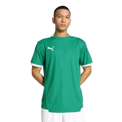 Abbildung von Puma Teamliga Sport Tshirt, Herren, Größe: Large, Gruenweiss