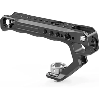 Abbildung von SmallRig Top Handle Ergonomischer Griff mit Positionierungslöchern für AR RI, Anti Off Designed Cold Shoe Adapter 2165