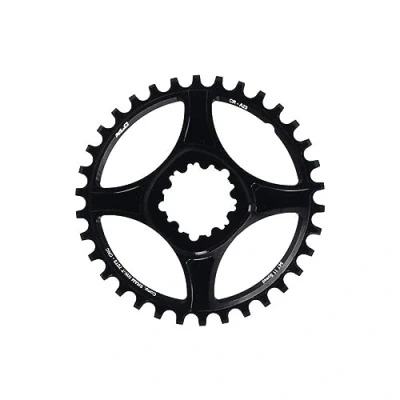Abbildung von XLC Kettenblatt schwarz. 34 Zähne. GXP direct mount