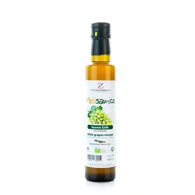 Abbildung von Weißer Essig BIO aus Weintrauben 250ml Flasche Weißwein Weißweinessig Weinessig Griechenland