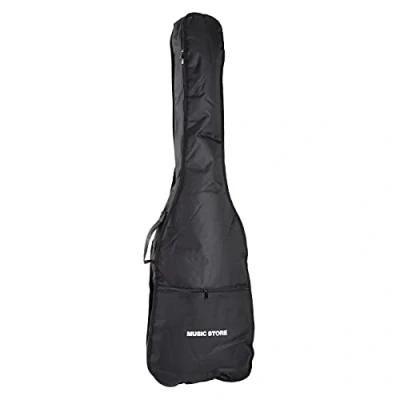 Abbildung von MUSIC STORE Gitarrentasche (Gigbag Electric Bass Eco+ Robuste 5 mm Polsterung Wasserabweisendes Nylon Zubehörfach, Gigbags, Bags für E Bässe), Gigbag, Bass,