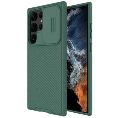 Abbildung von Nillkin Handyhülle kompatibel mit Samsung Galaxy S23 Ultra TPU Schutzhülle Grün