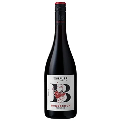 Abbildung von Emil Bauer „Bundschuh“ Merlot, Trockener Rotwein aus der Pfalz (1 x 0.75l)