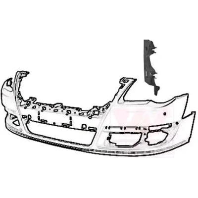 Abbildung von VAN WEZEL 5839561 Halter, Stoßfänger vorne links VOLKSWAGEN: Passat B6 Variant, Limousine
