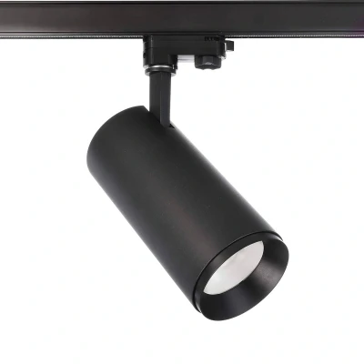 Abbildung von LED Schienenstrahler Lucea 3 Phasen 30 W schwarz