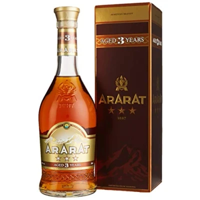 Abbildung von Armenian Brandy Ararat 3 Jahre alt 40% vol. 0,5 L
