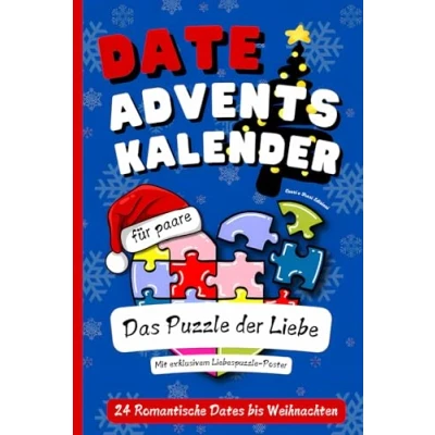 Abbildung von Date Adventskalender für Paare: 24 Romantische Dates Bis Weihnachten Schließt Gemeinsam Euer Liebespuzzle Ab