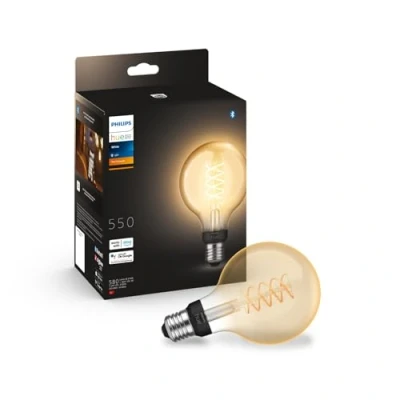 Abbildung von Philips Hue Filamentlampe White Globe G93 E27 2023
