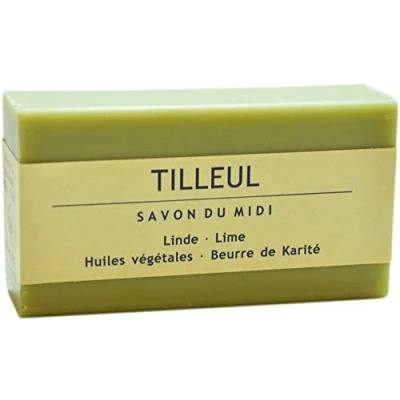 Abbildung von Savon du Midi Feste Duschseife Linde Karité Seife, 100 g