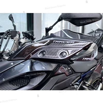 Abbildung von 3D Harz Aufkleber, kompatibel mit Yamaha Tracer 900 (Handschutz)