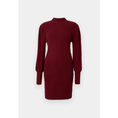 Abbildung von ONLY Onlkatia Dress Strickkleid, Damen, Größe: XS, Cabernet