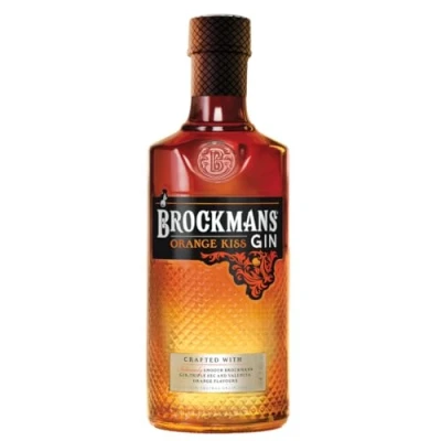 Abbildung von Brockmans Gin Orange Kiss I mit valencianischen Orangen und Triple Sec ein Sonnenuntergang in einer Flasche Sundowner 700ml 40%