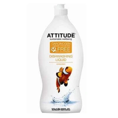 Abbildung von Attitude Nature+ Geschirrspülmittel Citrus Zest 700ml