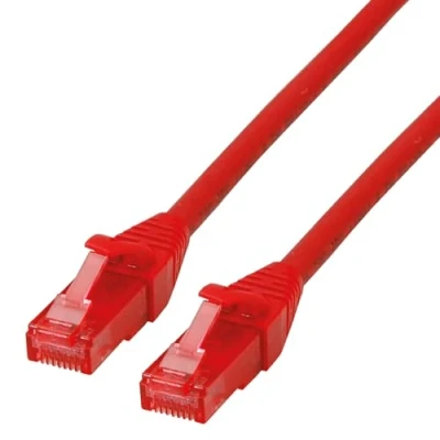 Abbildung von ROLINE Patchkabel Kat.6 UTP, Component Level, LSOH, rot, 1 m
