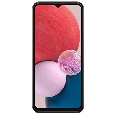 Abbildung von Samsung Galaxy A13 Android Smartphone, 6,6 Zoll Infinity V Display, 12, 4 GB RAM und 64 interner Speicher², Akku 5.000 mAh3, Schwarz