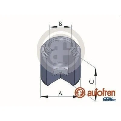 Abbildung von AUTOFREN SEINSA D02524 Kolben, Bremssattel 40 Vorderachse Ate BMW: 7, 6 Coupe