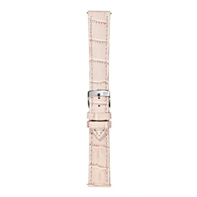 Abbildung von Morellato Damen Armband, Kollektion EASY CLICK, Lady Bolle, echtes Kalbsleder, Alligator Print A01D5192480, Rosa, 18mm, Armband