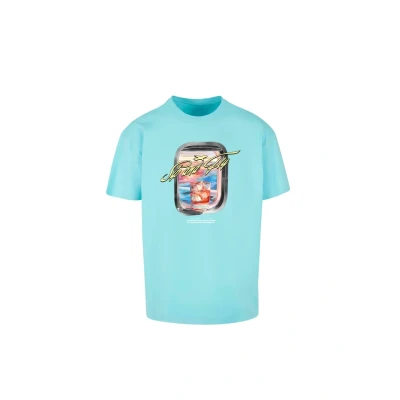 Abbildung von Upscale by Mister Tee Compton EMB Tshirt print, Herren, Größe: XXL, Berylblue