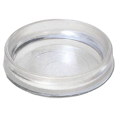 Abbildung von Merriway BH00018 Große Laufrollenschalen Transparent (Packung à 8)