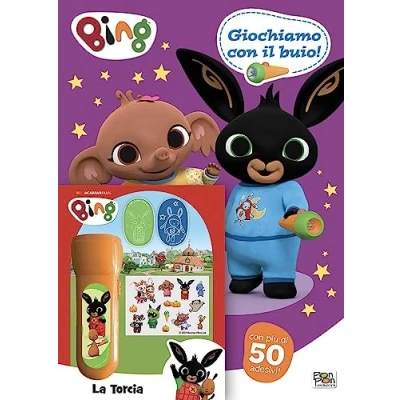 Abbildung von Giochiamo Con il buio. Bing. Ediz. a colori. torcia. 50 Adesivi