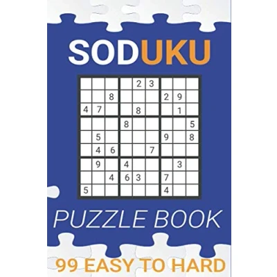 Abbildung von SODUKU puzzle book: 99 Easy to Hard for adult