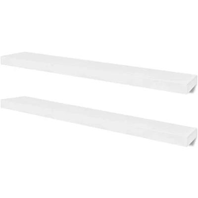 Abbildung von vidaXL Wandboard Regal 2er Set Bücher Regalboden Hängeregal DVD Badregal 100cm