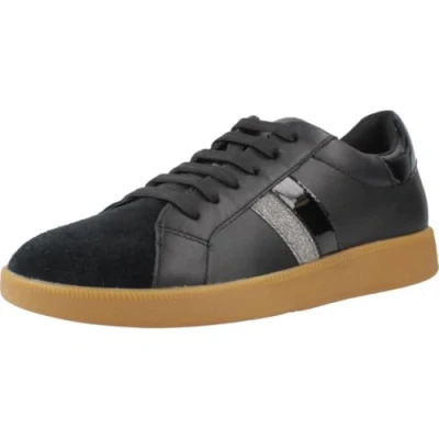 Abbildung von Geox Damen D MELEDA B Sneaker, Black, 40 EU