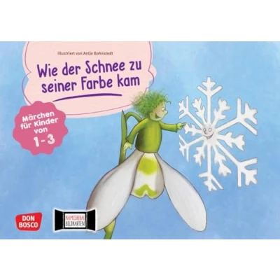 Abbildung von Wie der Schnee zu seiner Farbe kam. Kamishibai Bildkartenset.: Märchen für Kinder von 1 3 (Märchen das Erzähltheater mit Kindern unter drei Jahren)