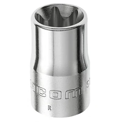 Abbildung von FACOM 1/2 Zoll Steckschlüssel, für Torx Außensprofil, 12 mm, 1 Stück, STX.12