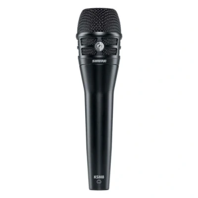 Abbildung von Shure KSM8 schwarz dualdyne Stimme Mikrofon mit 2 Membranen, dynamisch