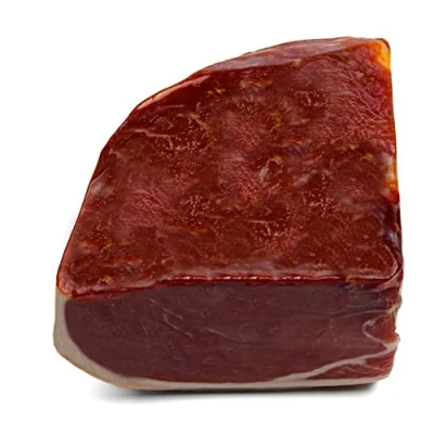 Abbildung von Hymor Superham Serrano Schinken am Stück 1x 500g Spanischer Jamon ohne Knochen lange Reifung mit weniger Salz für mehr Geschmack bewusst Gourmets