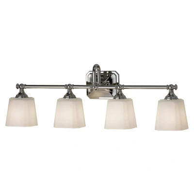 Abbildung von Feiss FE CONCORD4 BATH Wandleuchte Concord 4xG9 H:25,7 L:15,2 B:76,2 IP44 3000K