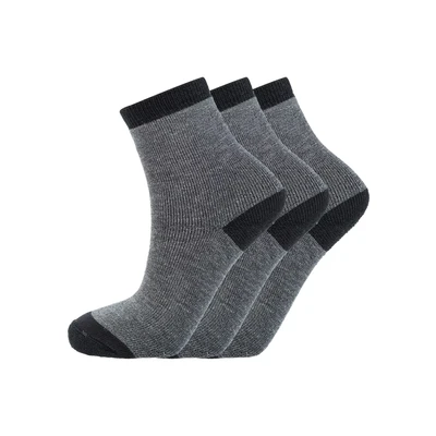 Abbildung von ZigZag Lime Socken 3er Pack, Dark Grey, 25 28