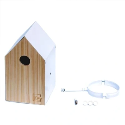 Abbildung von UNUS GARDEN Vogelhaus mit vielen Befestigungsmöglichkeiten, Nistkasten Nistkästen für Vögel draußen Vogelhäuschen Brutkasten