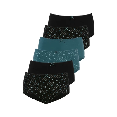 Abbildung von petite fleur Hipster, (Set, 6 St., 6er Pack), aus elastischer Baumwolle