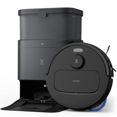 Abbildung von ECOVACS Nass Trocken Saugroboter N30 PRO OMNI, 60,00 W, mit Staubbeutel, Saug und Wischfunktion sowie 10.000 Pa Saugkraft