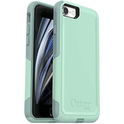 Abbildung von OtterBox Commuter Series Schutzhülle für iPhone SE (3. und 2. Generation) 8/7 (nur), keine Einzelhandelsverpackung Ocean Way (Aqua Sail/Aquifer)