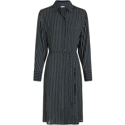 Abbildung von Tommy Hilfiger Curve MIDI Dress Blusenkleid, Damen, Größe: 48, Blue