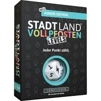 Abbildung von DENKRIESEN Spiel STADT LAND VOLLPFOSTEN® Levels JUNIOR EDITION ...
