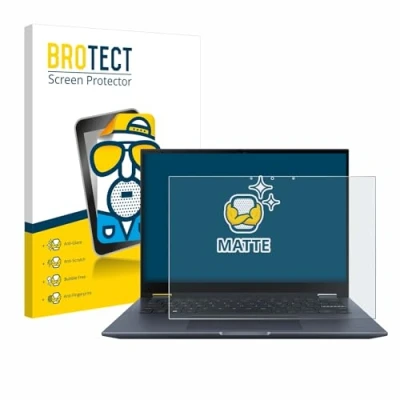 Abbildung von BROTECT Entspiegelungs Schutzfolie für ASUS Vivobook S 14 Flip TP3402 Matte Displayschutz Folie, Anti Reflex, Fingerprint