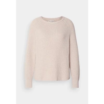 Abbildung von Marc O&#039;Polo Longsleeve Round NECK Strickpullover, Damen, Größe: XXS, Sandy melange
