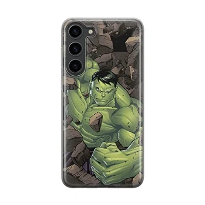 Abbildung von ERT Group Handyhülle für Samsung S23 Original und offiziell Lizenziertes Marvel Muster Hulk 005 optimal an die Form des Handy angepasst, hülle aus TPU