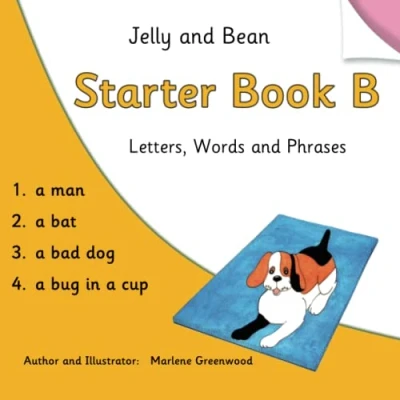 Abbildung von Jelly and Bean Starter Book B: Letters, Words Phrases (Jelly Reading Scheme, Band 2)