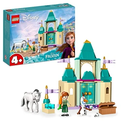 Abbildung von LEGO 43204 Disney Frozen ANNA AND OLAF&#039;S Castle FUN Building TOY FOR KIDS Blockspielzeug für Kinder, Größe: One Size, Mehrfarben