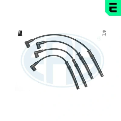 Abbildung von ERA 883006 Zündkabelsatz 4 RENAULT: TWINGO 1, CLIO 2, 2