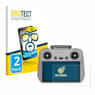 Abbildung von BROTECT (2 Stück Schutzfolie für DJI RC 2 Displayschutz Folie Ultra Klar