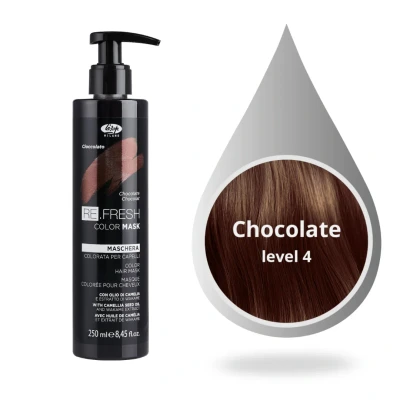Abbildung von Lisap Refresh Color Mask 250ml Chocolate
