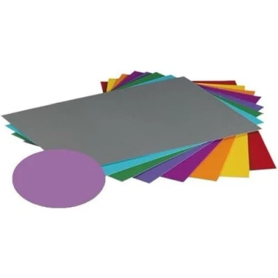 Abbildung von folia 6328 Tonpapier 130 g/m², Tonzeichenpapier in flieder, DIN A3, 50 Bogen, als Grundlage für zahlreiche Bastelarbeiten