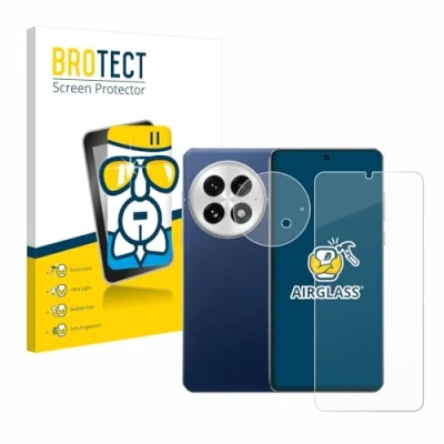 Abbildung von BROTECT Schutzglas für OnePlus 13 (Display+Kamera) Schutzfolie Panzer Folie Glas [Extrem Kratzfest 9H, Anti Fingerprint, Ultra Transparent]